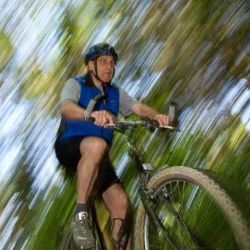 Mountainbiker Stock Photos