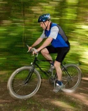 Mountainbiker Stock Photos