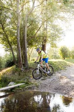 Mountainbiker Stock Photos