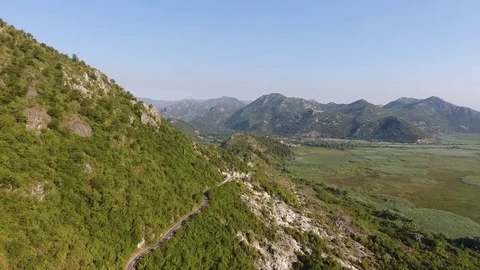 Mountaine fly Video stock 77595045