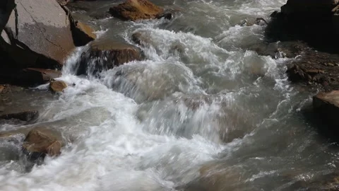 Mountaine stream Stock Footage 158232702