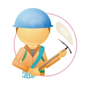 Mountaineer Stock Illustration