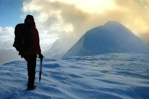 Mountaineer Foto stock