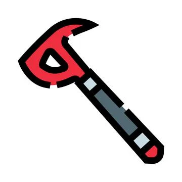 Mountaineering ice axe climbing tool winter sports 스톡 일러스트