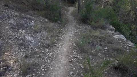 A mountainous landscape Stock Footage 96212046