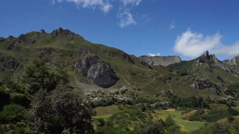 Mountainous landscape Stock Footage 138555380