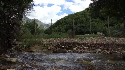 Mountainous landscape Stock Footage 138555989