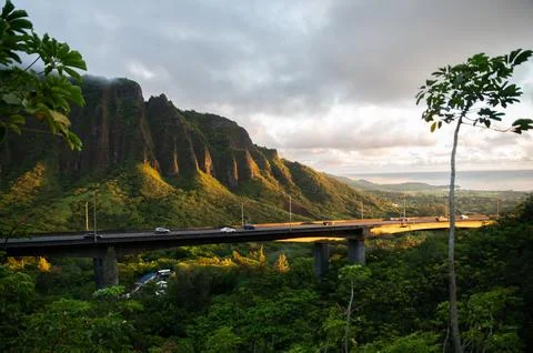 Mountainous Landscape Stock Photos