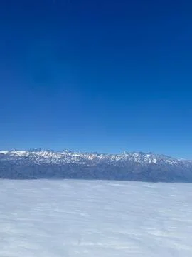 Mountainous Landscape Under Clouds Stock Photos