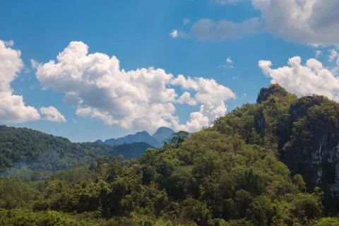 Mountainous Philippines Stock Photos