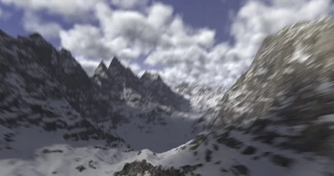 Mountainous Terrain (2160p 23.976) Stock Footage 265804675