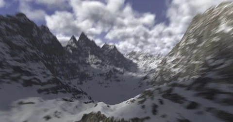 Mountainous Terrain (2160p 25fps) Stock Footage 265804906