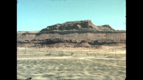 Mountainous Terrain from Bus Stock Footage 276291486