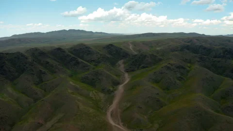 Mountainous terrain Stock Footage 198476094