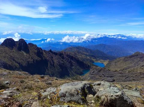 Mountainous Valley Stock Photos