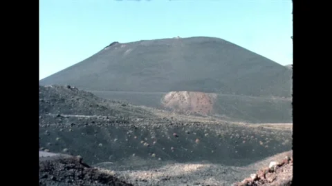 Mountainous Volcanic Landscape Stock Footage 278331942