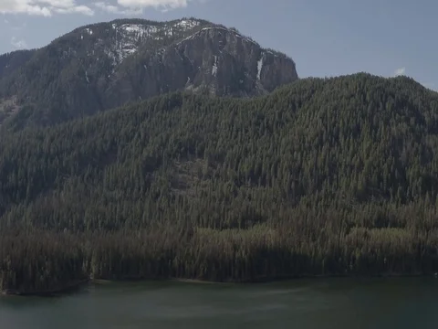 MountainousLake 3K@23.976 Stock Footage 74028806