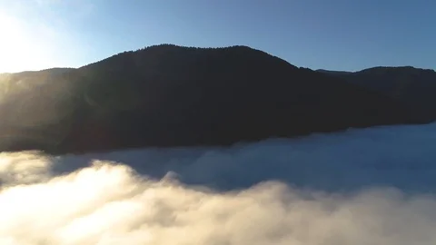 In the mountains above the clouds Altai Video stock 109071791