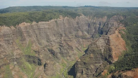 Mountains Aerial Shot Stock Footage 75250571
