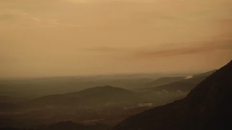 Mountains after the sunset 動画素材 118435455