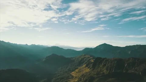 Mountains against the blue sky. Stock Footage 149108670