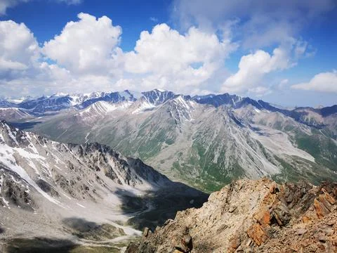 Mountains Almaty Stock Photos