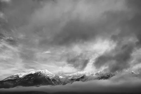 Mountains. Alps. Landscape Stock Photos