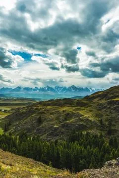 Mountains in Altai Stock Photos