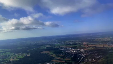 Mountains and clouds at altitude plane Stock Footage 114805580