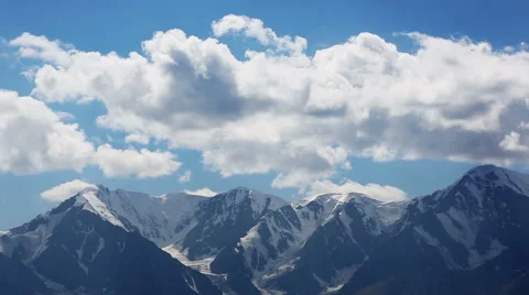 Mountains and Clouds Stock Footage 45475050