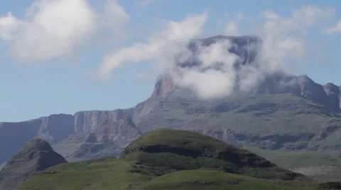 Mountains and clouds Stock-Footage 49839403