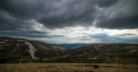 Mountains and clouds Stock Footage 57951413