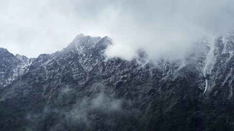 Mountains and clouds Video stock 138168300