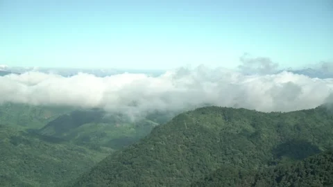 Mountains and clouds Stock Footage 162760097