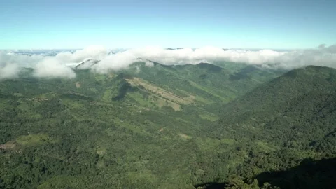 Mountains and clouds Stock Footage 162760346