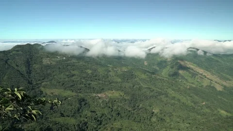 Mountains and clouds Stock Footage 162760425