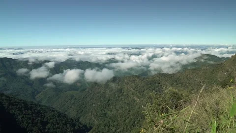 Mountains and clouds Stock Footage 162761795