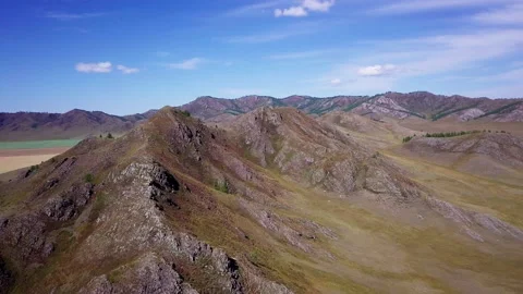 Mountains and clouds Stock Footage 166487319