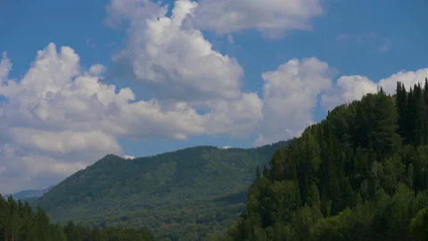 Mountains and clouds Stock-Footage 213147851