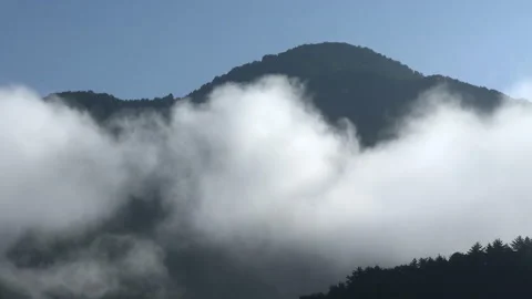 Mountains and Clouds Stock Footage 327572122