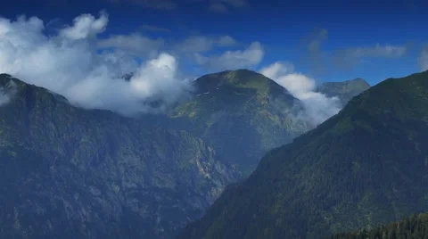 Mountains and clouds. Time lapse. 스톡 동영상 63832334