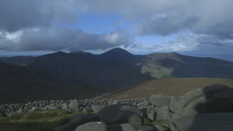 Mountains and clouds time lapse Video stock 140670056