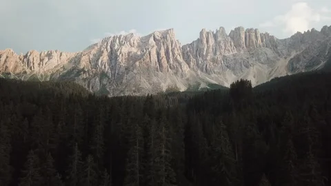 Mountains and Forests of the Dolomites Stock Footage 300903569