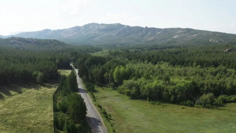 Mountains and forests Stock Footage 202599667