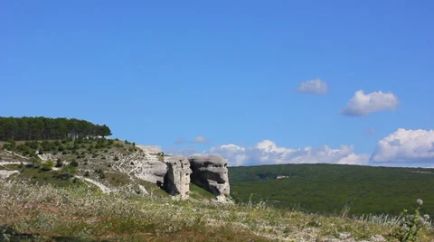 Mountains and forests panorama view Stock-Footage 30420096
