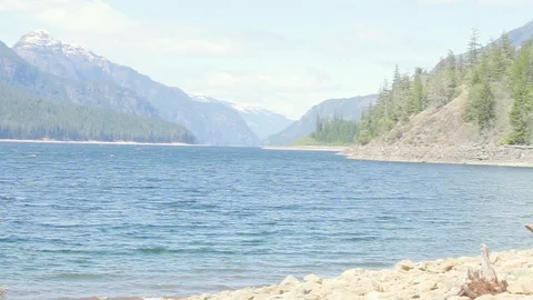 Mountains and lakes Stock Footage 111101317