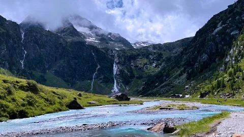 Mountains and Rivers Stock Photos