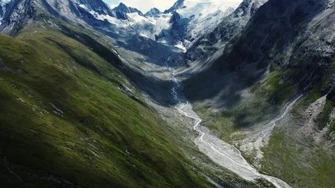 Mountains and Rivers Stock Photos