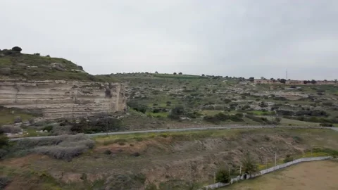 Mountains and rocks in Cyprus. Stock Footage 175081588