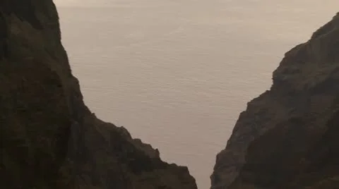 Mountains and sea Stock Footage 12050355